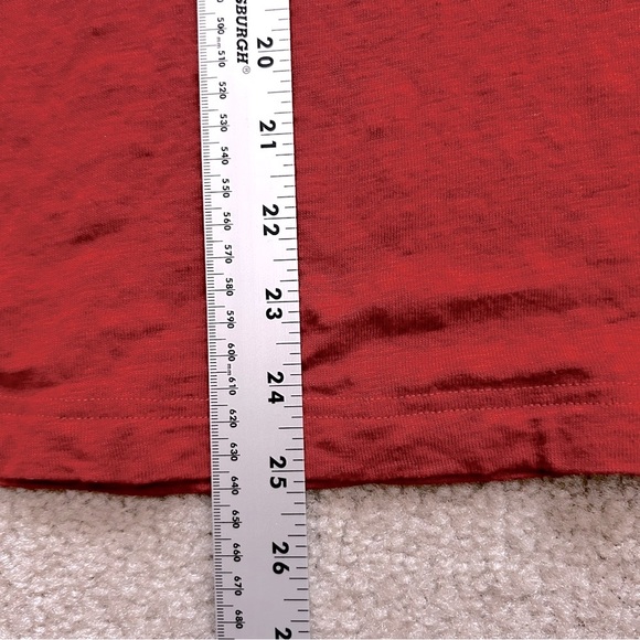 Cos V Neck Linen Short Sleeve Tee - Picture 8 of 8